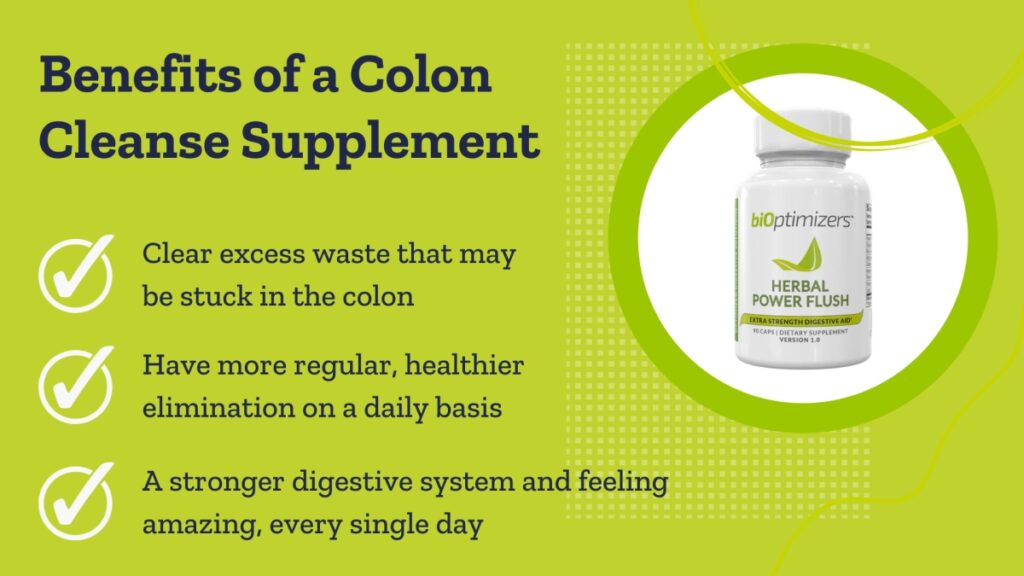 Bioptimizers.com benefits of a colon cleanse supplement