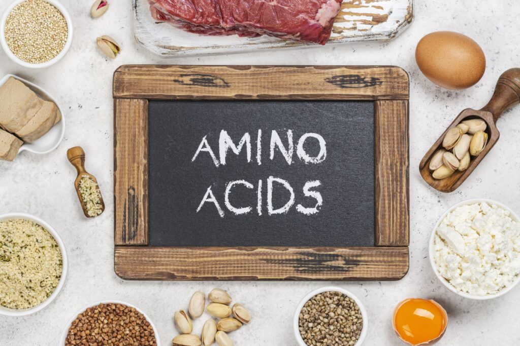 food full of aminoacids