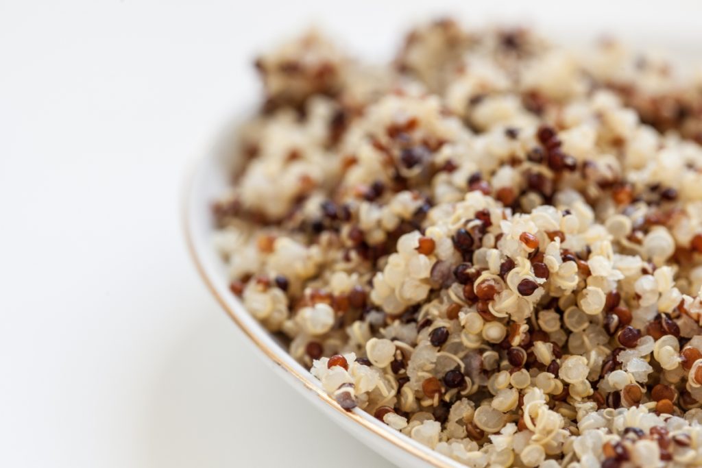 Dish of Cooked Quinoa, Starchy Staple