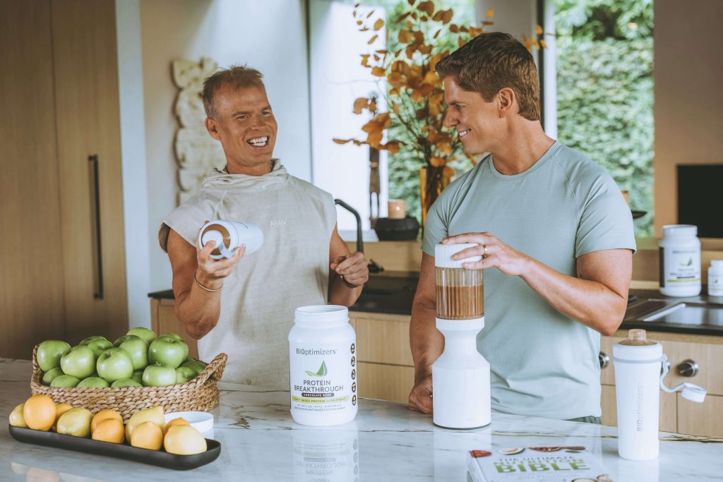 matt and wade drinking protein breakthrough