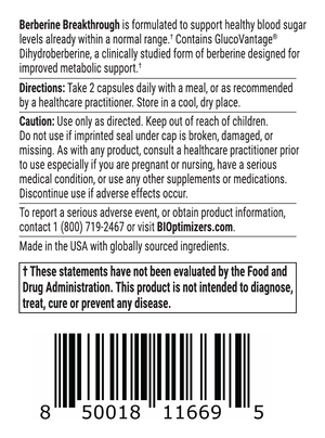 Berberine Breakthrough