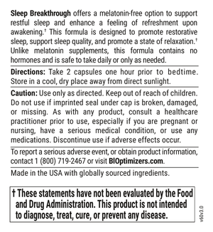 Sleep Breakthrough